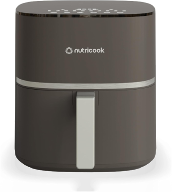 Nutricook Nutricook Air Fryer Essentials Manual 3.5L 1500W - Gray/ Silver | AFE152VG - Home & Kitchen - Lebanon