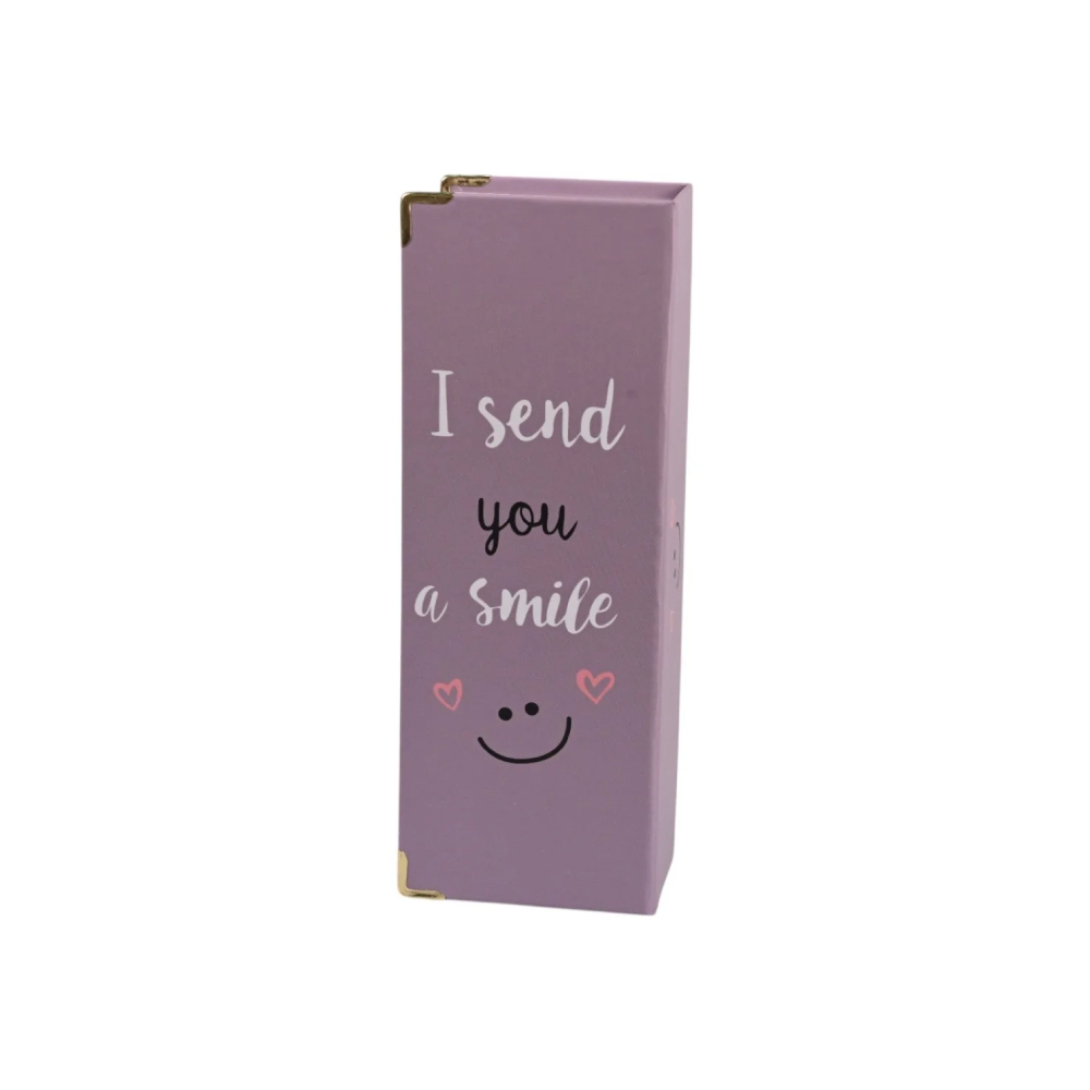 Smile & Wild Pencil Case - Purple | SW-PC001 - Home & Kitchen - Lebanon