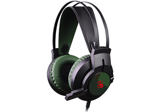 Bloody Bloody Gaming Headset USB Army Green | J437 - Computers & Tech - Lebanon