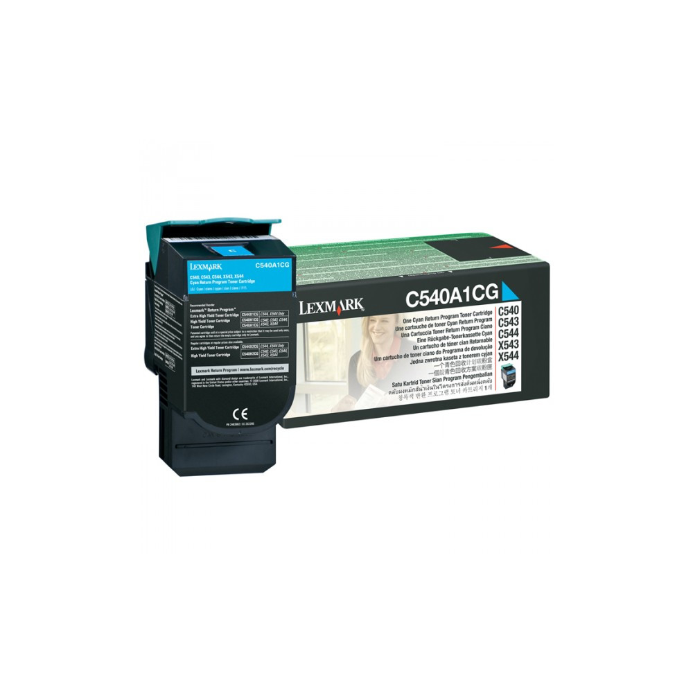 Lexmark Lexmark C540 Original Toner - Cyan | C540A1CG - Printers & Ink - Lebanon