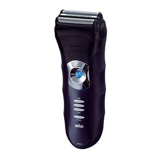Braun Braun Series 3 Shaver System, Dark Blue | 350CC - Beauty & Personal Care - Lebanon