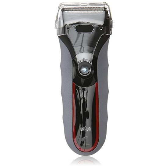 Braun Braun, Men's Electric Foil Shaver, Wet & Dry, Red / Grey | 320S - Beauty & Personal Care - Lebanon