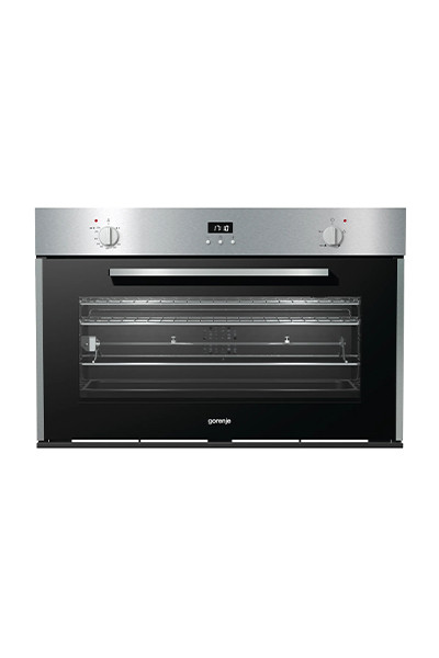 Gorenje Gorenje Oven 90Cm Gas F9XL Design Inox | BOG-932E10FX - Home & Kitchen - Lebanon