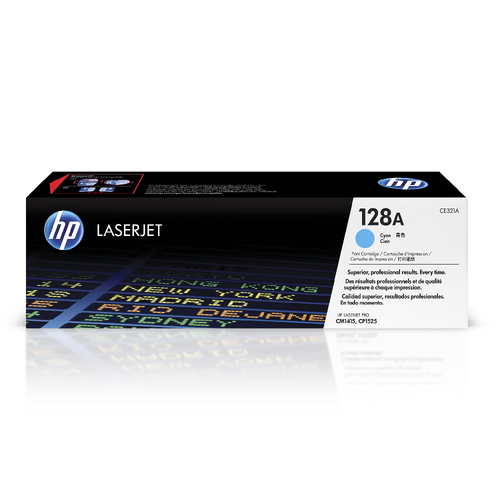 HP HP 128A Original LaserJet Toner Cartridge - Cyan | CE321A - Printers & Ink - Lebanon