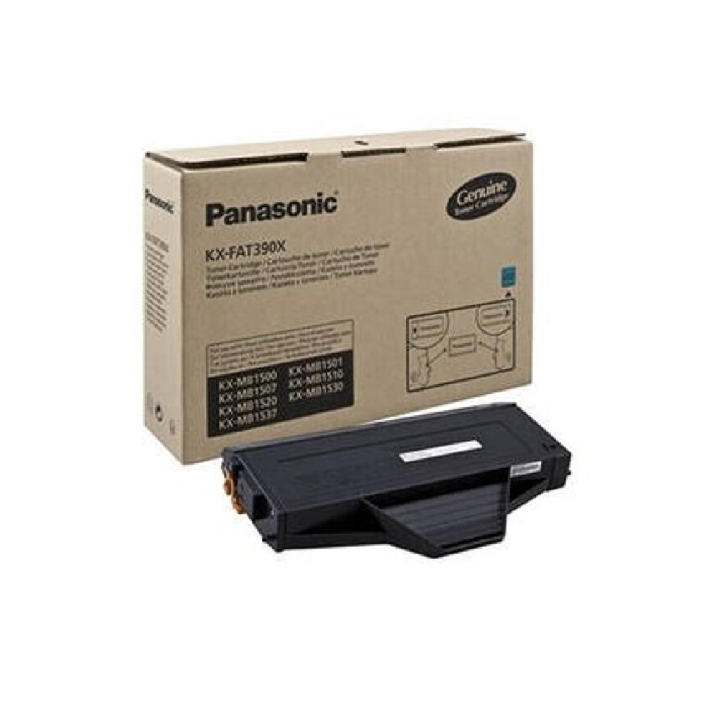 Panasonic Panasonic KX-FAT390X  Original Toner - Black | KX-FAT390X - Printers & Ink - Lebanon