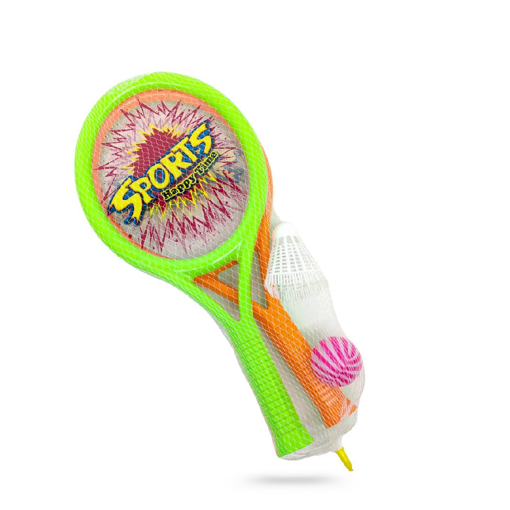 Racket set with 2 Types of Balls - Toys & Games - Lebanon