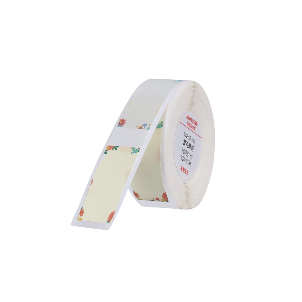 NiiMbot NIIMBOT D-Series Flower Thermal Label - 210 Label/Roll - T12*30mm - Computers & Tech - Lebanon