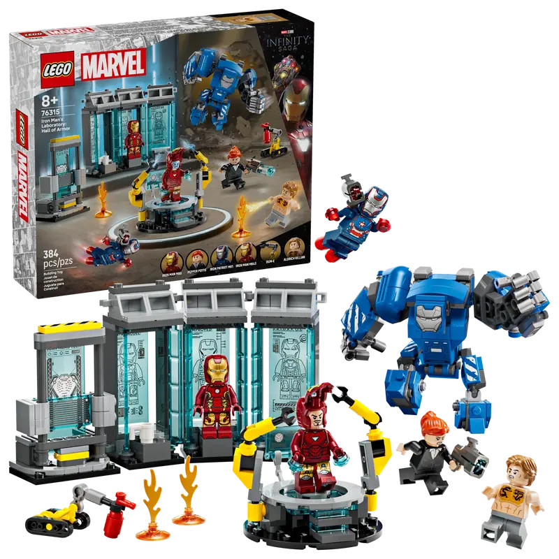 LEGO LEGO Iron Man's Laboratory: Hall of Armor | 76315 - Toys & Games - Lebanon