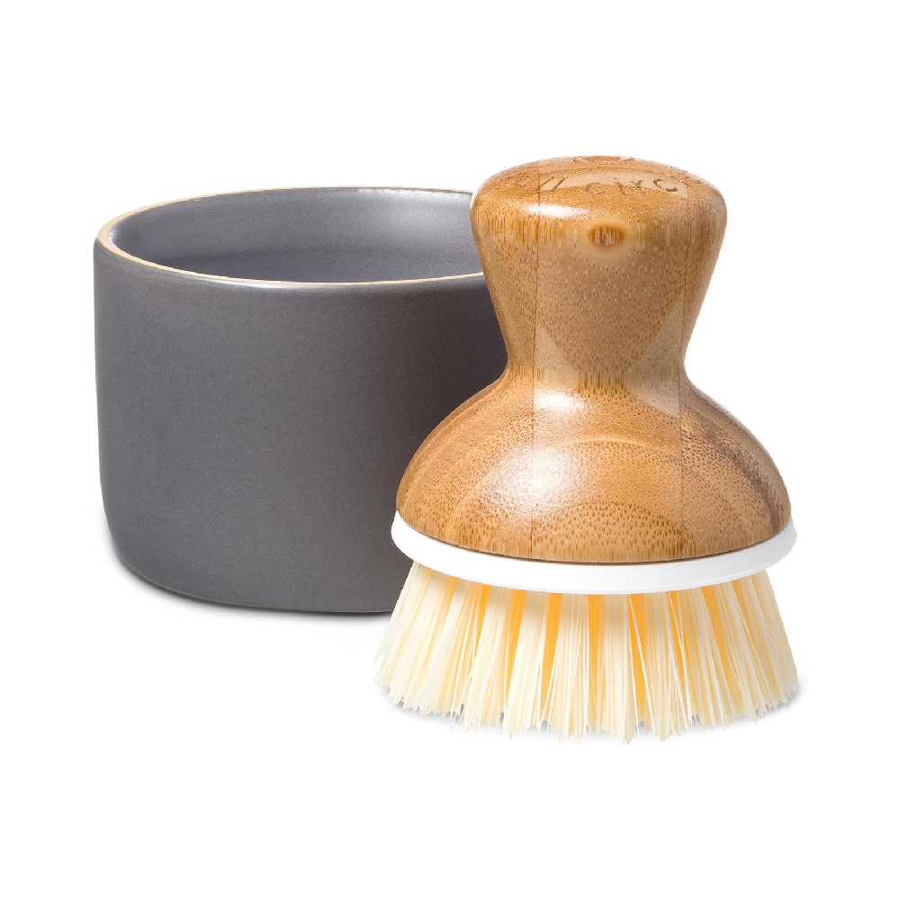 Full Circle Full Circle Soap Dispenser & Dish Brush Set | FC12114GY - Home & Kitchen - Lebanon