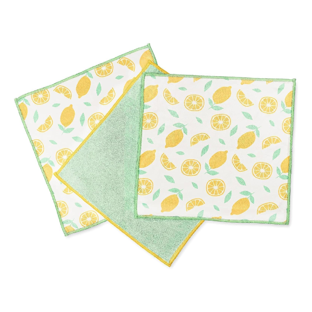 Full Circle Full Circle All-Purpose Recycled Microfiber Cloths - Set of 3 | FC20202C - Home & Kitchen - Lebanon