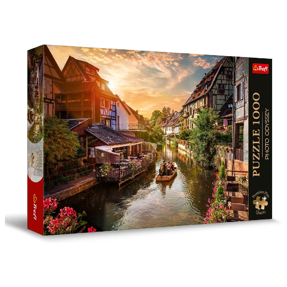 Trefl Trefl Puzzle: Little Venice in Colmar, France - 1000 Pieces | 10816 - Toys & Games - Lebanon