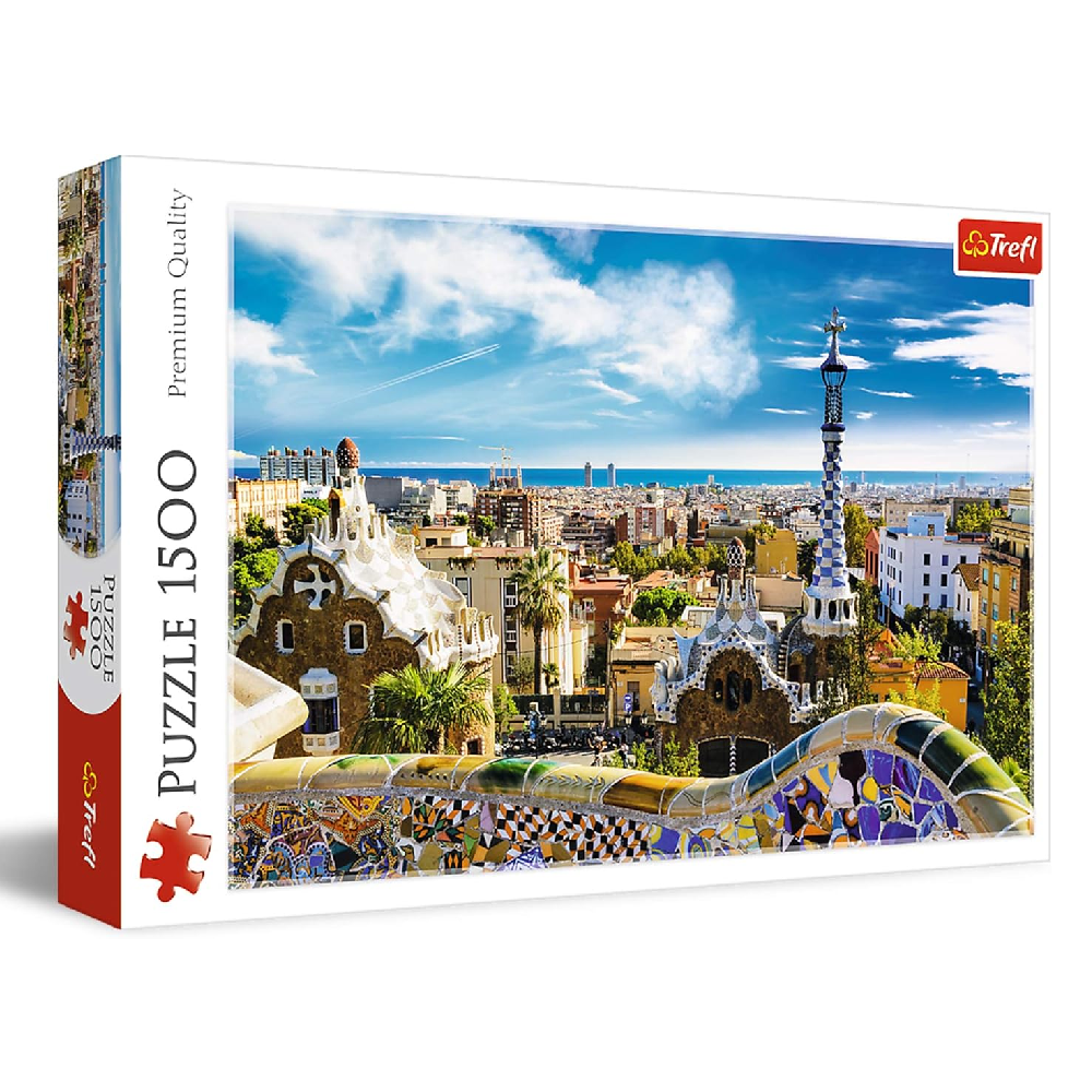 Trefl Trefl Puzzle: Park Guell, Barcelona, Spanien- 1500 Pieces | 26147 - Toys & Games - Lebanon