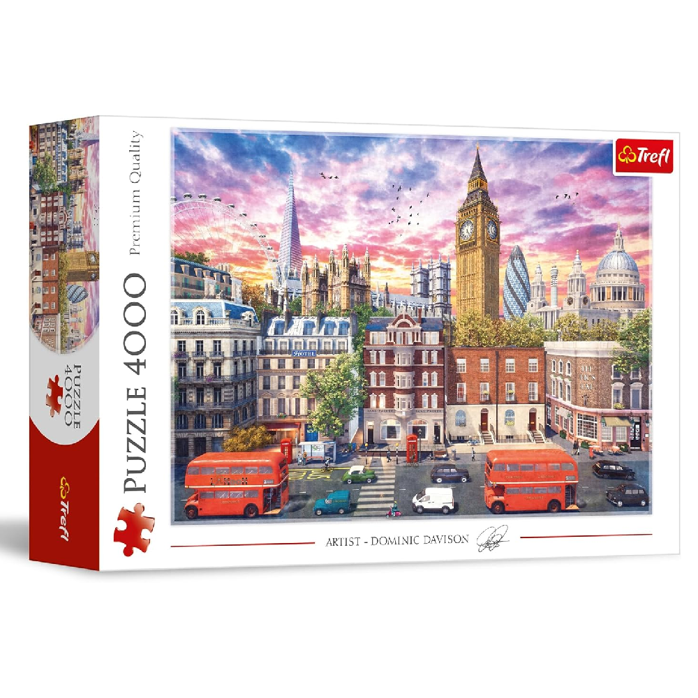 Trefl Trefl Puzzle: Walking Around London - 4000 Pieces | 45010 - Toys & Games - Lebanon
