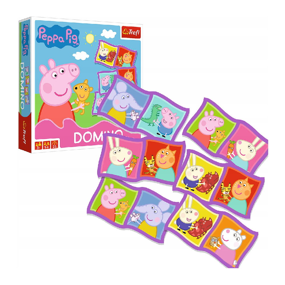 Trefl Trefl Peppa Pig Domino | 02066 - Toys & Games - Lebanon