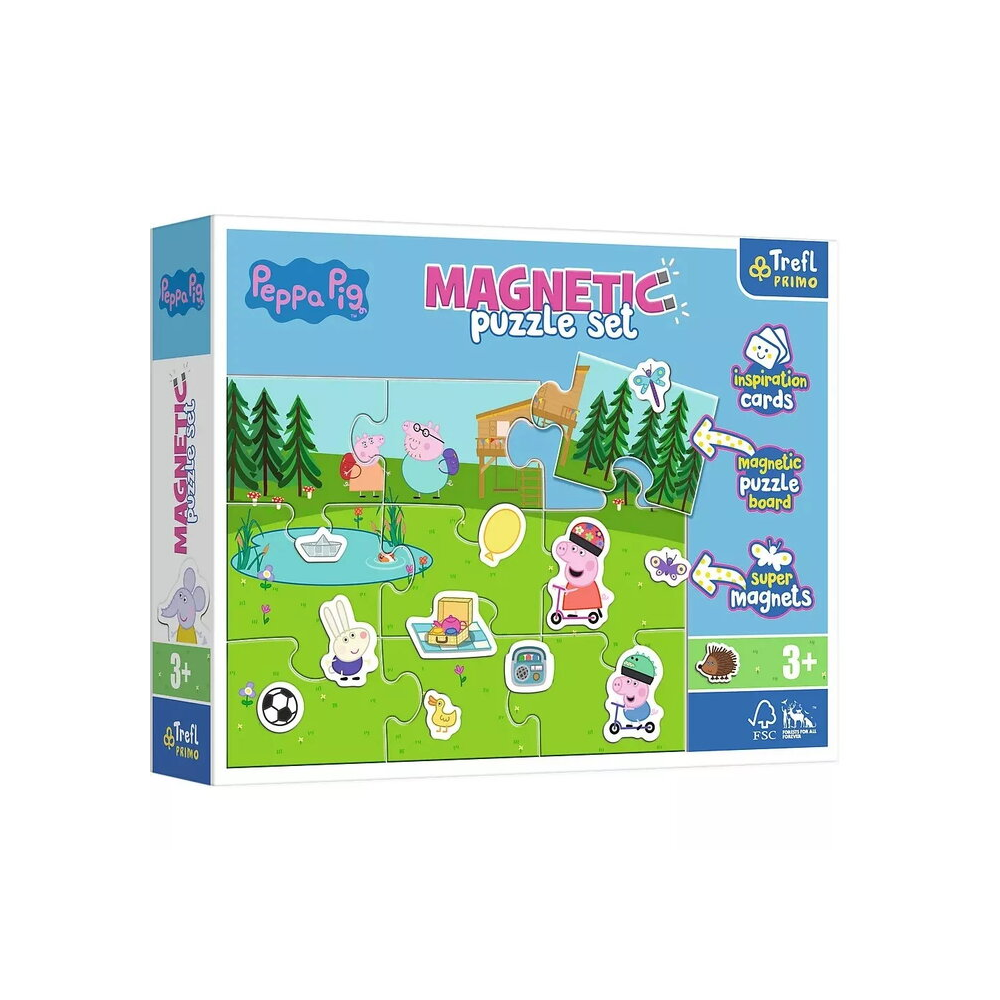 Trefl Trefl Papa Pig Magnetic Puzzle | 93164 - Toys & Games - Lebanon