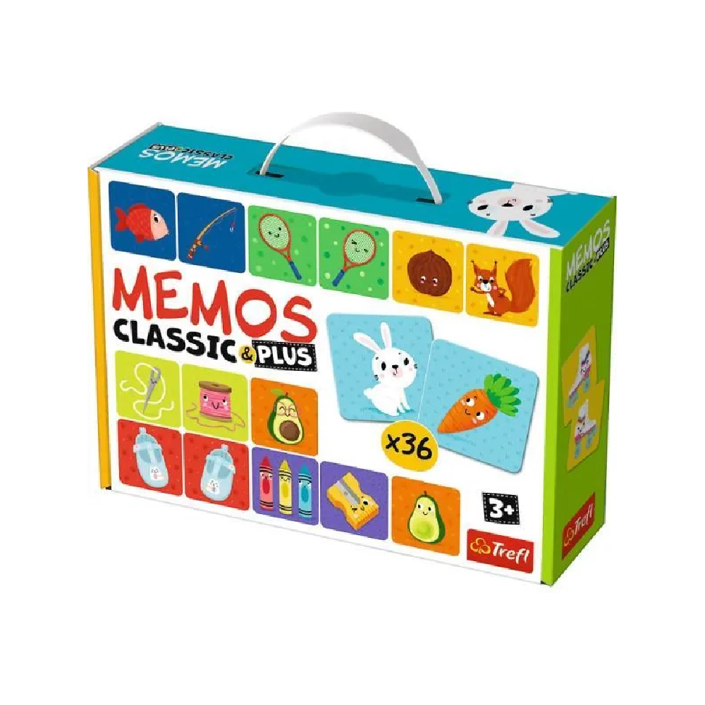Trefl Trefl Classic & Plus Memos Puzzle | 02272 - Toys & Games - Lebanon