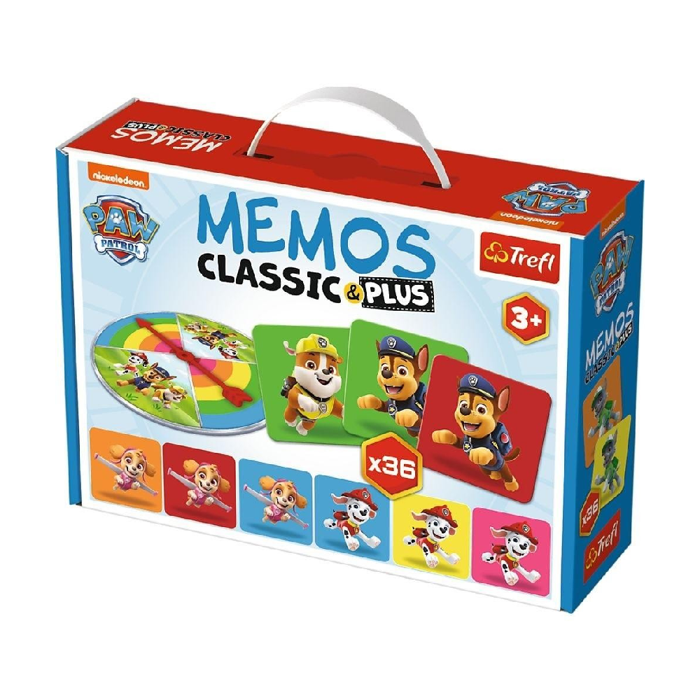 Trefl Trefl Classic & Plus Paw Patrol Memos Puzzle | 02269 - Toys & Games - Lebanon