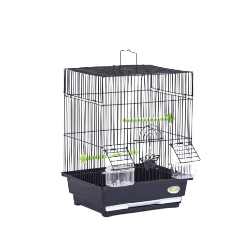  Bird Cage for Show 2DS with Feeder & Water Dispenser - Black - Sports & Outdoors - Lebanon