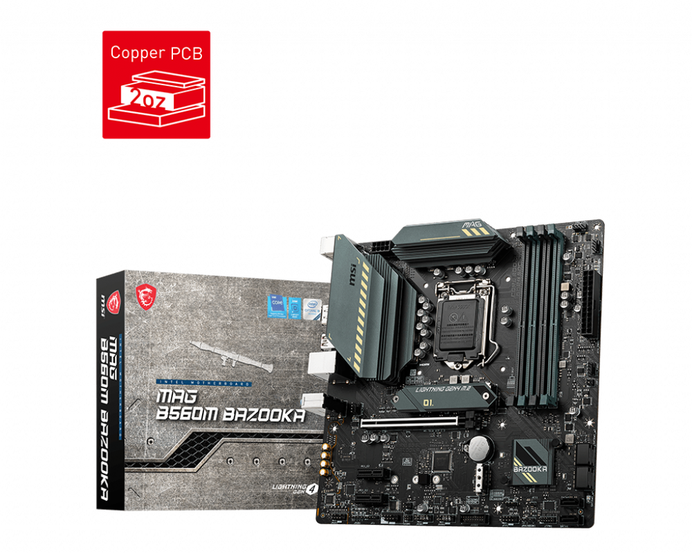 MSI MSI MAG B560M BAZOOKA Motherboard | 911-7D18-001 - Computers & Tech - Lebanon