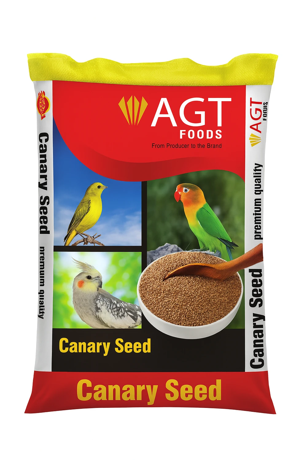 AGT Yellow Seeds for Birds - 20KG Bag - Sports & Outdoors - Lebanon