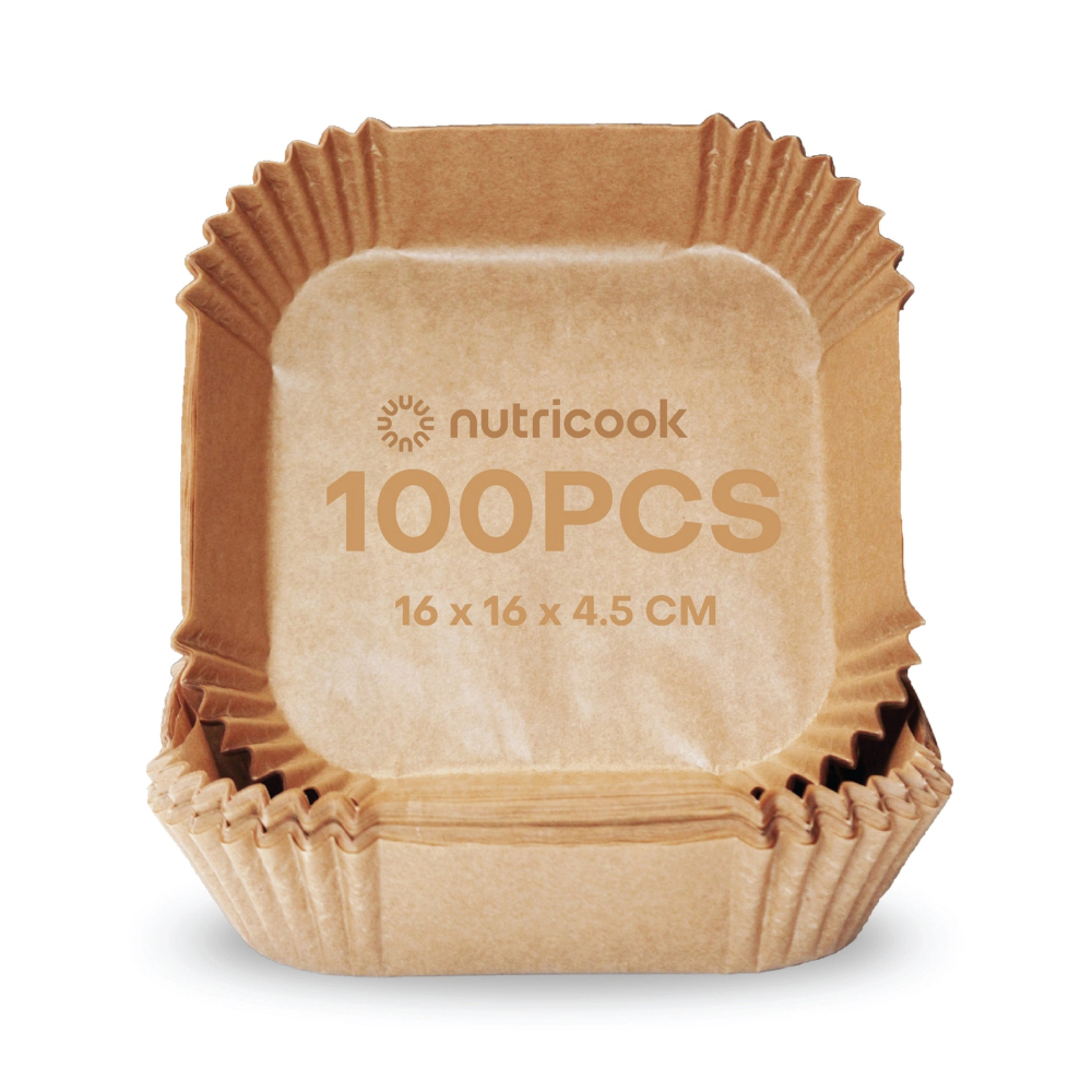 Nutricook Nutricook 100Pcs Disposable Air Fryer Liner | AFL100 - Home & Kitchen - Lebanon