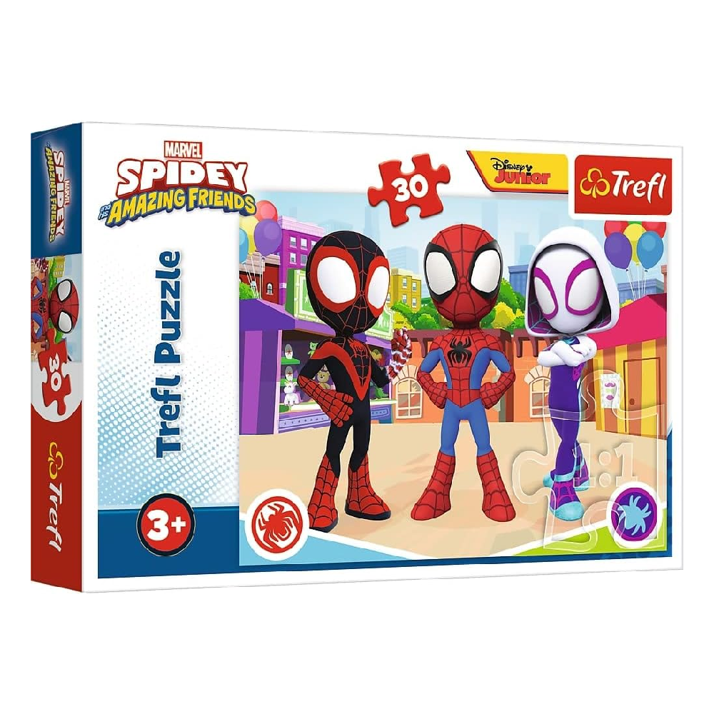 Trefl Trefl Marvel's Fairy Tale Heroes Super Buddies Puzzles - 30 Pcs | 18285 - Toys & Games - Lebanon