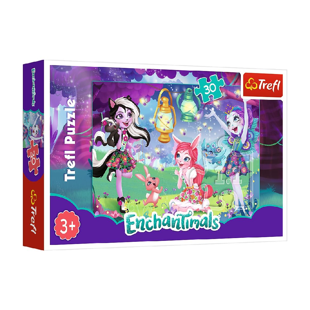 Trefl Trefl Enchantimals Puzzles - 30 Pcs | 18236 - Toys & Games - Lebanon