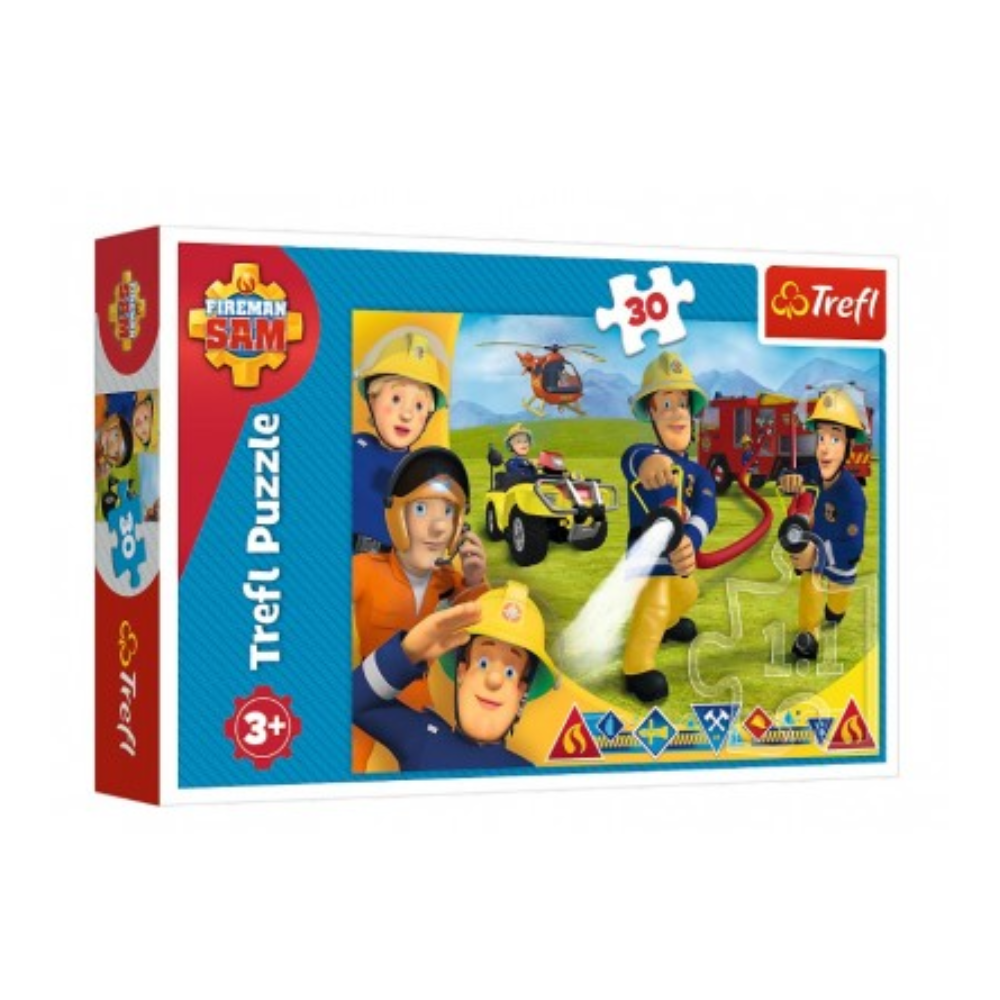 Trefl Trefl Fireman Sam Puzzle - 30 Pcs | 18244 - Toys & Games - Lebanon