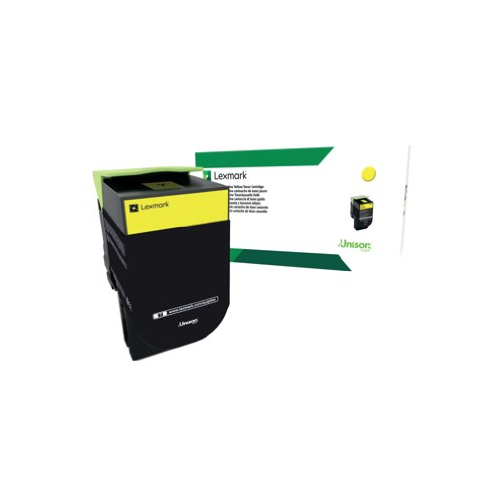 Lexmark Lexmark CX310 Original Toner - Yellow | 80C80Y0 - Printers & Ink - Lebanon