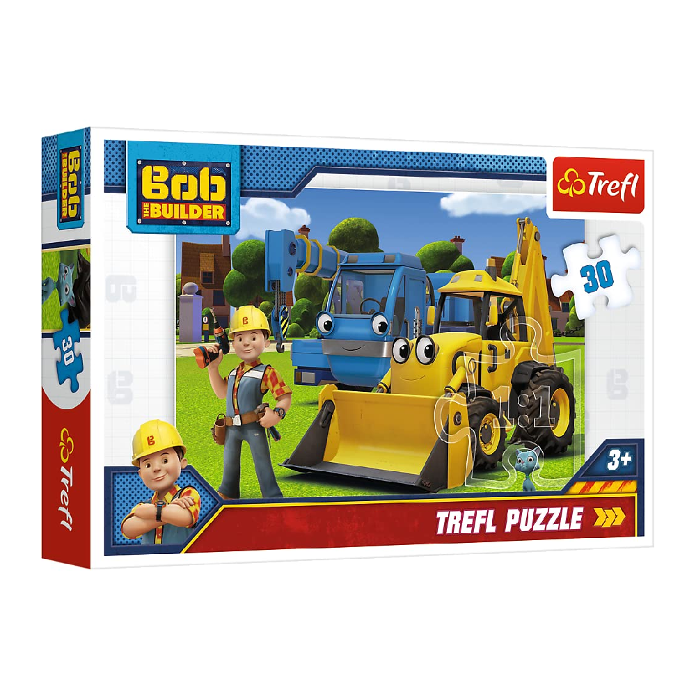 Trefl Trefl Bob The Builder Puzzle - 30 Pcs | 18214 - Toys & Games - Lebanon