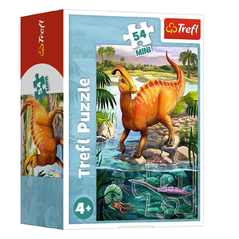 Trefl Trefl Little Dinasour Puzzle - 54 Mini Pcs | 54194 - Toys & Games - Lebanon