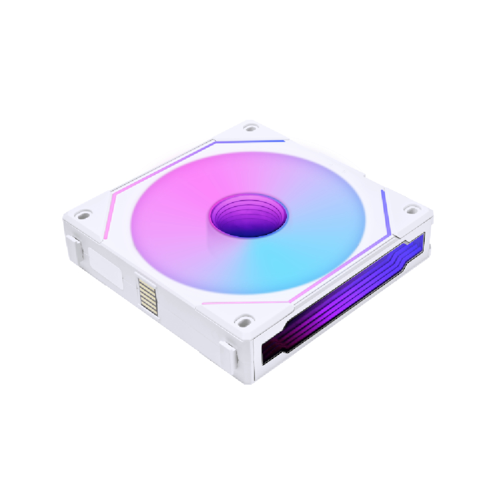 Lian Li Lian Li UNI FAN SL-INF 120 Reverse Blade ARGB Fan - White | UF-RSLIN120-1W - Home & Kitchen - Lebanon