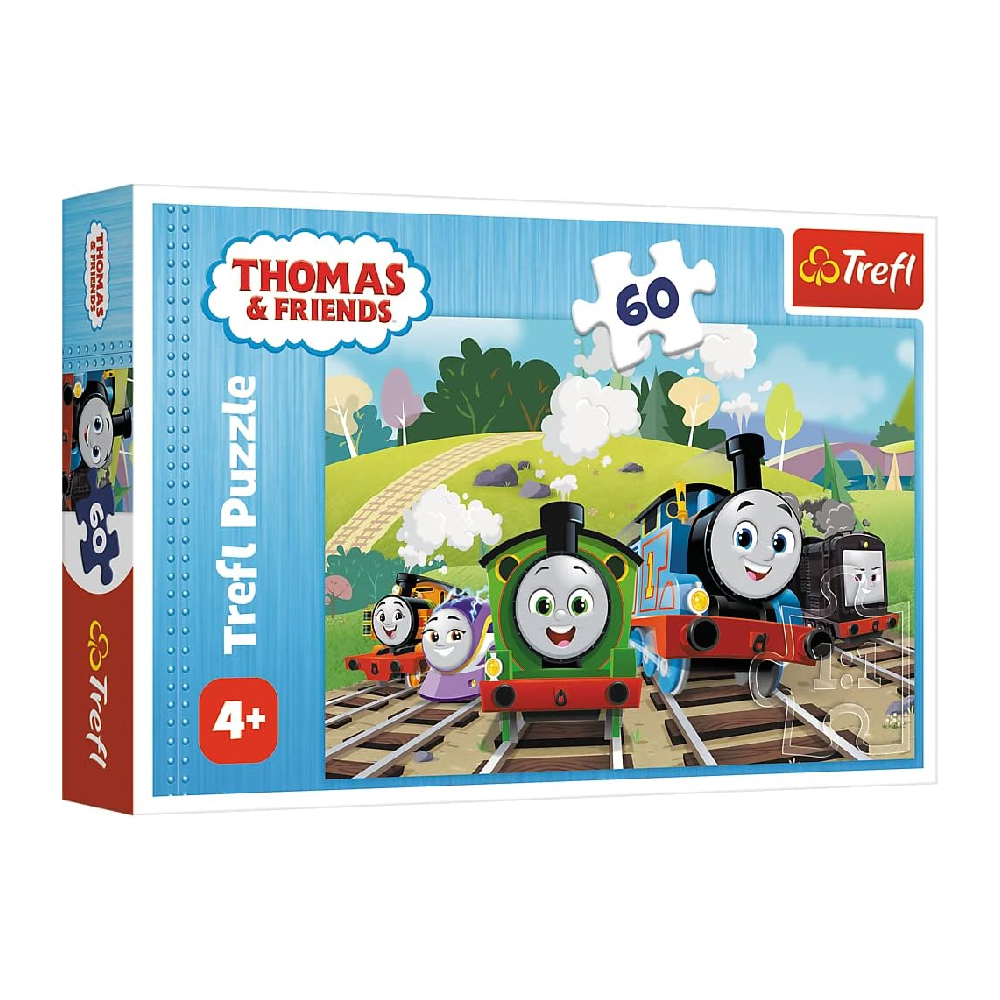 Trefl Trefl Tomek on the Journey Puzzles - 60 Pcs | 17379 - Toys & Games - Lebanon