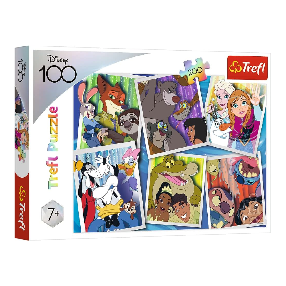Trefl Trefl Disney Heroes Puzzle - 200 Pcs | 13299 - Toys & Games - Lebanon