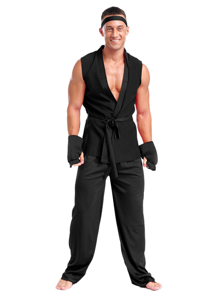 Karate Costume (Top, Pants, Headband, Belt & Gloves) | 99311 - Toys & Games - Lebanon