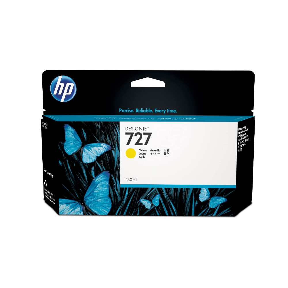 HP HP 727 130-ml Original DesignJet Ink Cartridge - Yellow | B3P21A - Printers & Ink - Lebanon