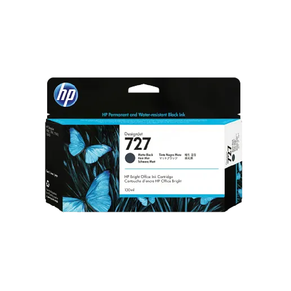HP HP 727 130-ml Original DesignJet Ink Cartridge - Matte Black | B3P22A - Printers & Ink - Lebanon