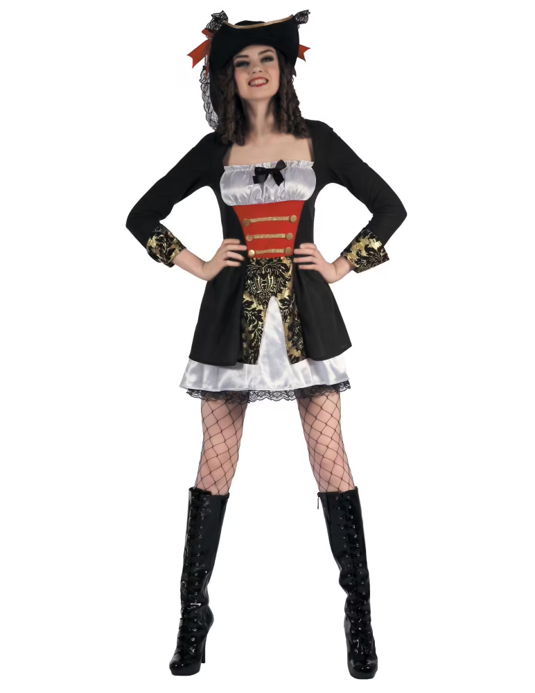 Pirate Costume (Dress & Hat) | 093052 - Toys & Games - Lebanon