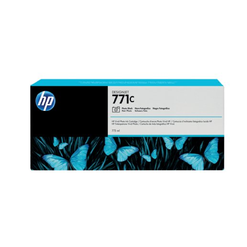 HP HP 771C 775-ml Photo Original DesignJet Ink Cartridge - Black | B6Y13A - Printers & Ink - Lebanon
