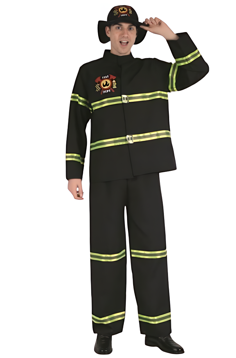 Fireman Costume (Shirt, Pants & Hat) | 093075 - Toys & Games - Lebanon