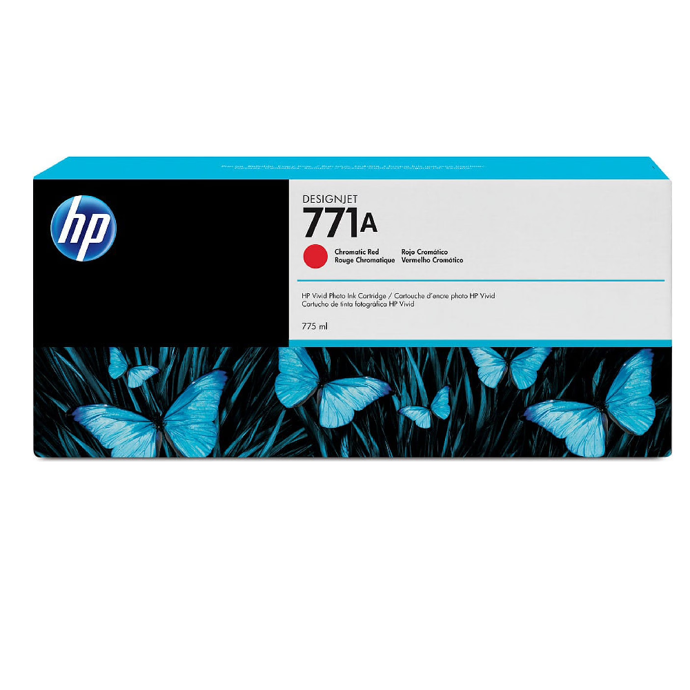 HP HP 771A 775-ml Original DesignJet Ink Cartridge - Chromatic Red | B6Y16A - Printers & Ink - Lebanon