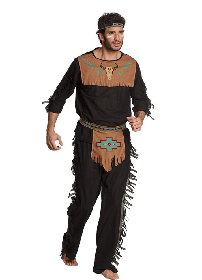 Indian Costume (Tops, Pants, Headband & Belt) | 093258 - Toys & Games - Lebanon