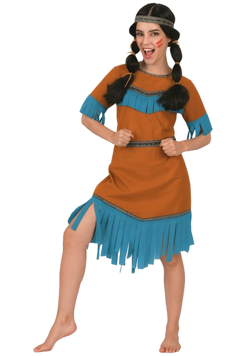 Indian Costume (Dress & Headband) | 093561 - Toys & Games - Lebanon