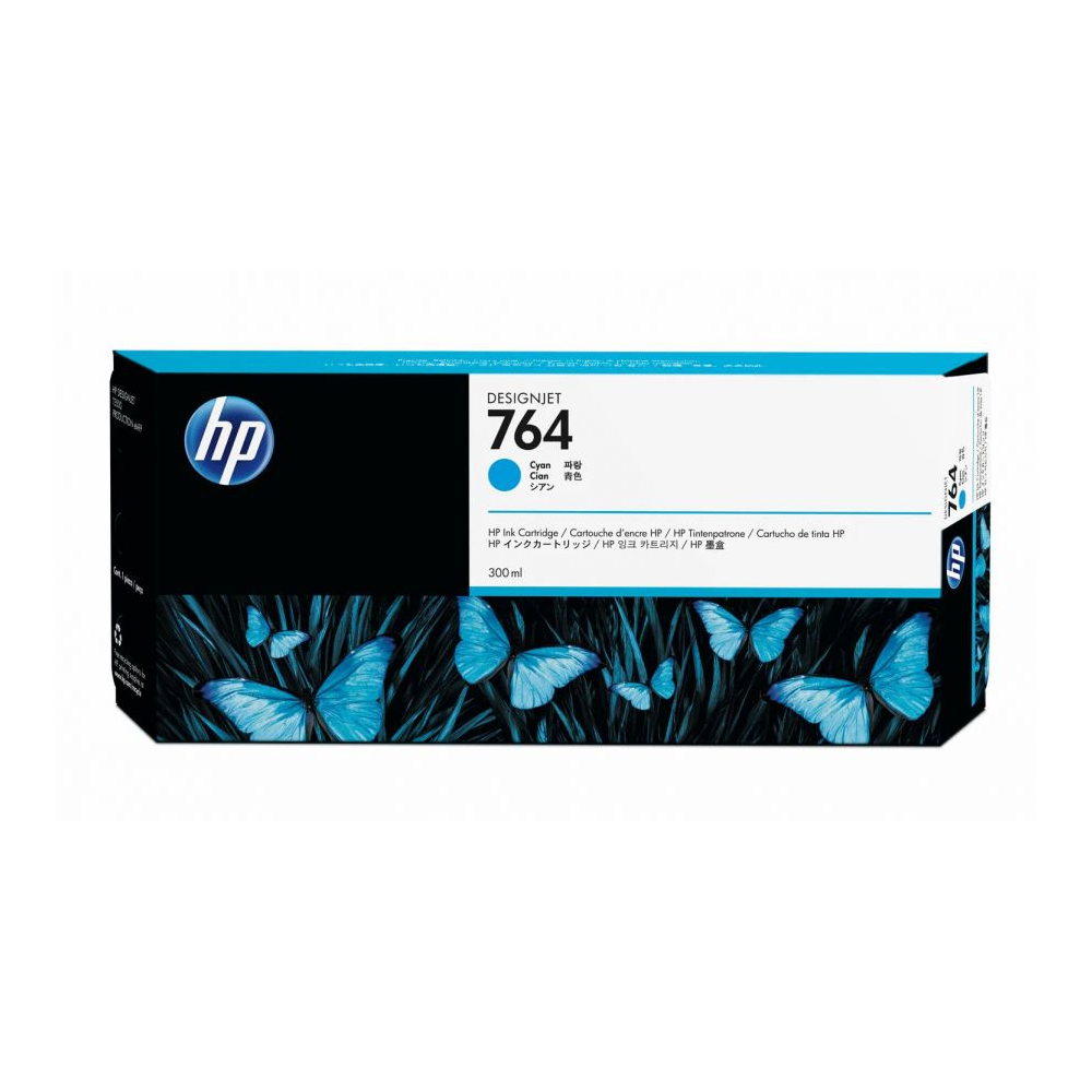 HP HP 764 300-ml Original DesignJet Ink Cartridge - Cyan | C1Q13A - Printers & Ink - Lebanon