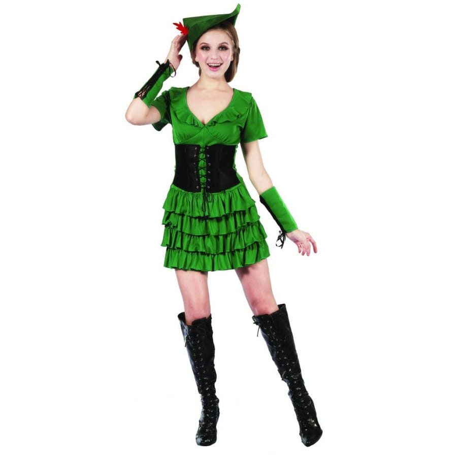 Woodland Costume (Dress with Belt, Hat & Sleeves) | 99534 - Toys & Games - Lebanon