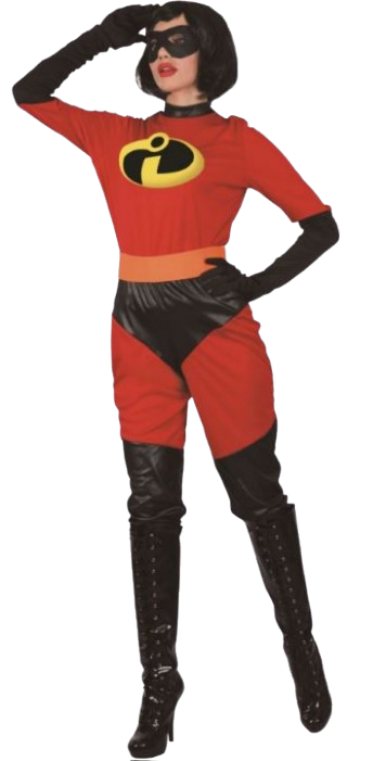 Mrs. Incredible Costume (Jumpsuit & Mask) | 093590 - Toys & Games - Lebanon