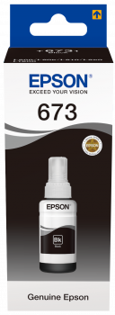 Epson Epson Black ink bottle 70ml | C13T6731A10 - Printers & Ink - Lebanon