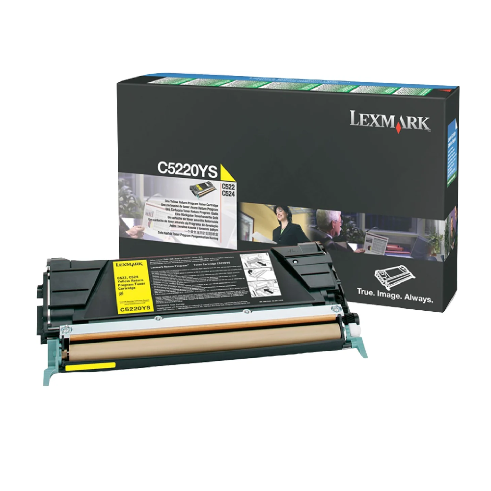 Lexmark Lexmark C522 Original Toner - Yellow | C5220YS - Printers & Ink - Lebanon