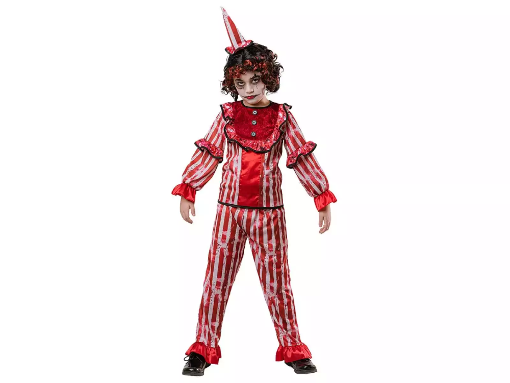  Circus Nightmare Clown Costume (Top, Pant, Headpiece) - Medium Size | 091998 - Toys & Games - Lebanon