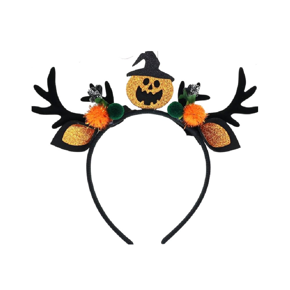 Halloween Witch Pumpkin Hair Headband | AL2621 - Home & Kitchen - Lebanon